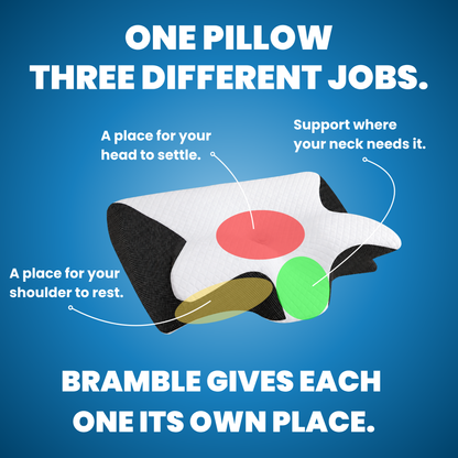 Bramble Align Pillow - The Shoulder Reset Pillow