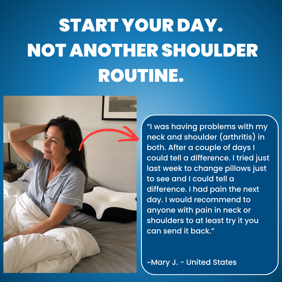 Bramble Align Pillow - The Shoulder Reset Pillow